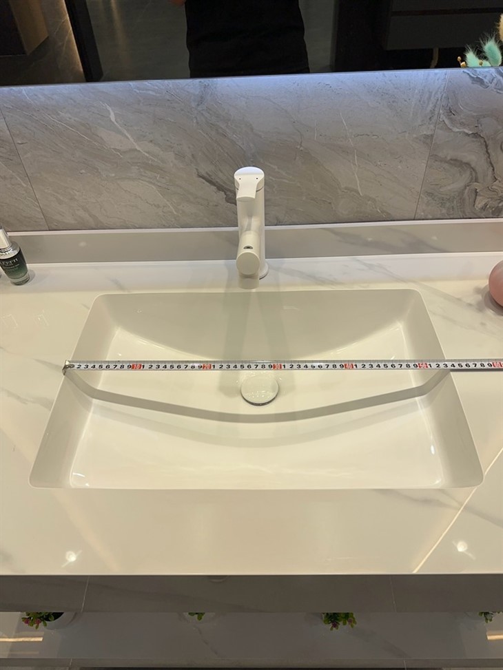 Smooth Slate Bathroom Cabinet